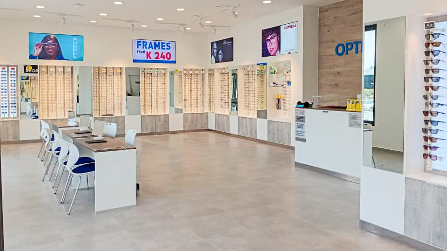 Optica - Opticians in Garden City Mall – Optica Zambia