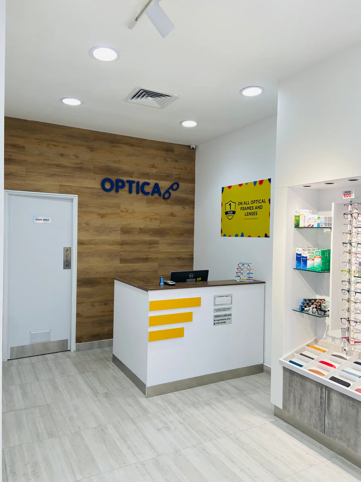 Opticians & Glasses at Optica Kigali Heights