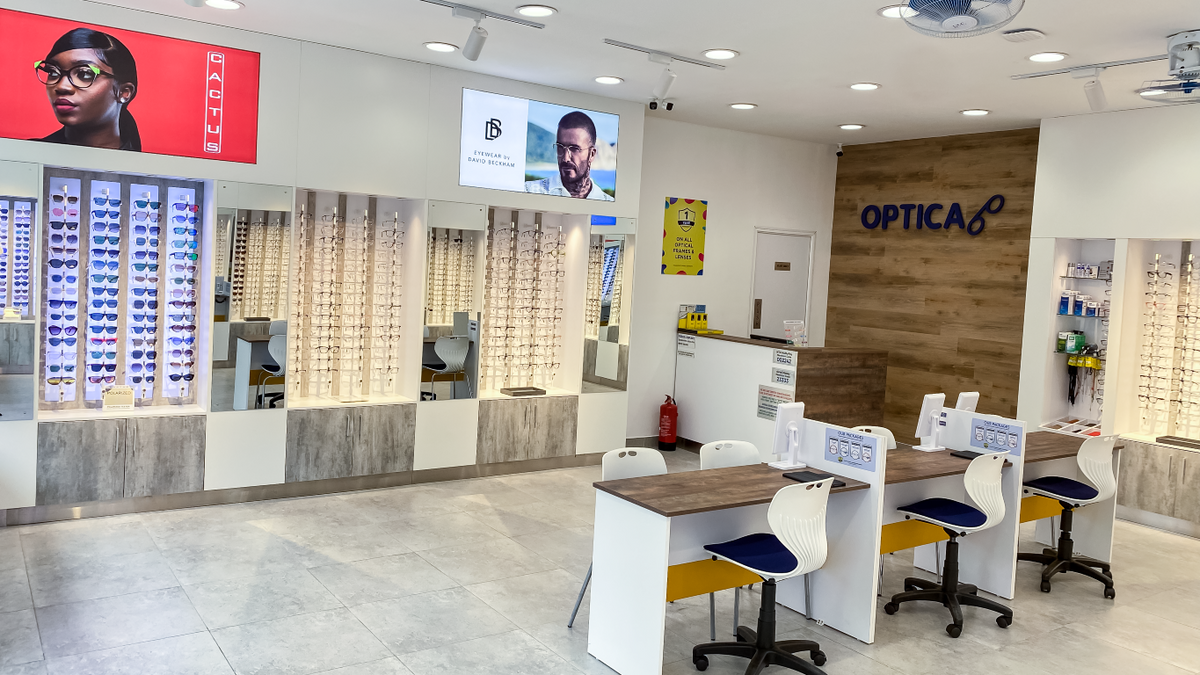 Opticians & Glasses at Optica Kigali City Mall (UTC)