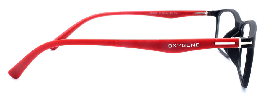 Oxygene T8808 - Black Red
